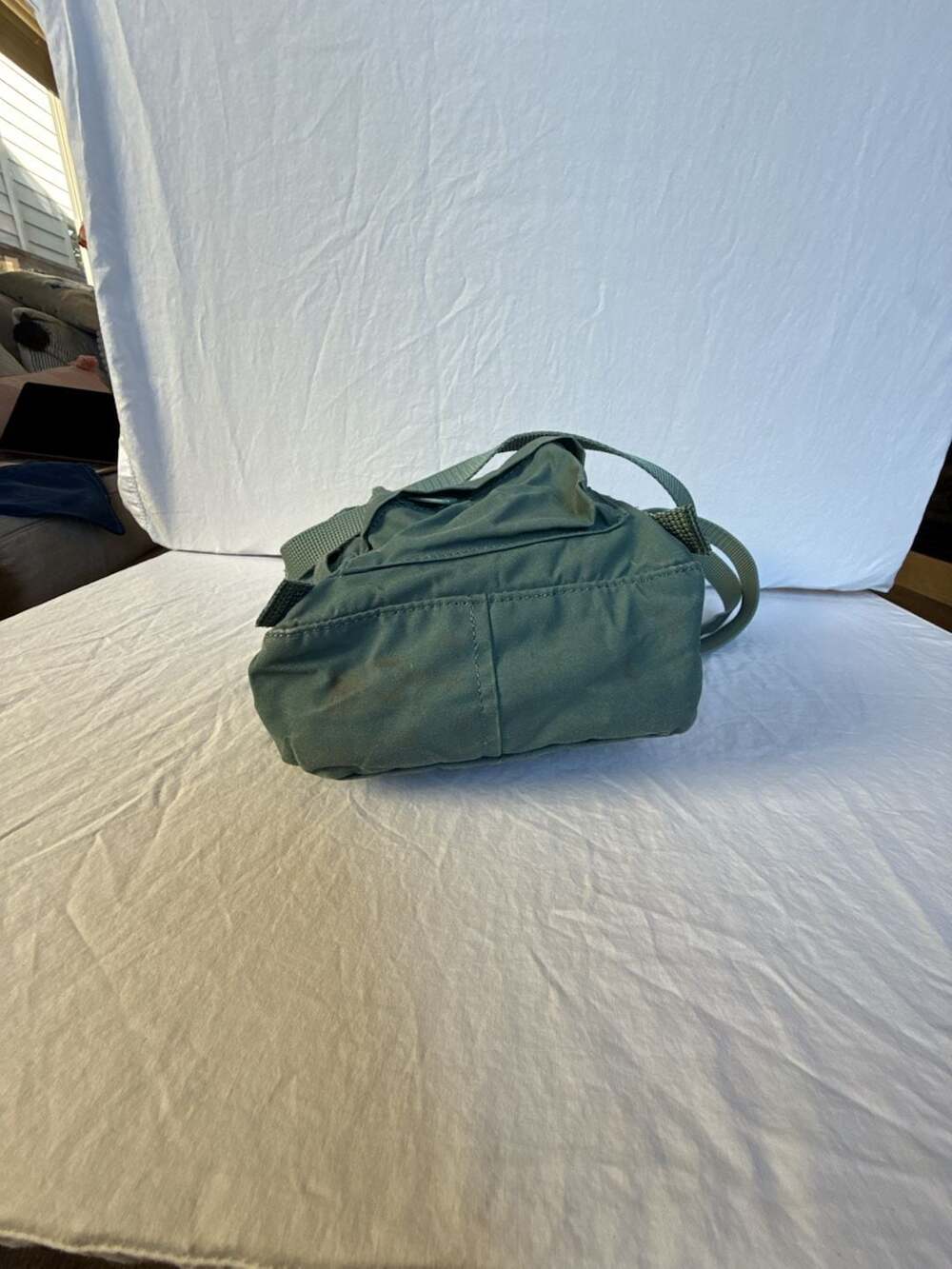 Fjallraven Kanken Sling Mini Crossbody Shoulder Bag Pack Sage Frost Green - Picture 8 of 9